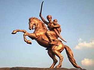 Laxmibais statue 